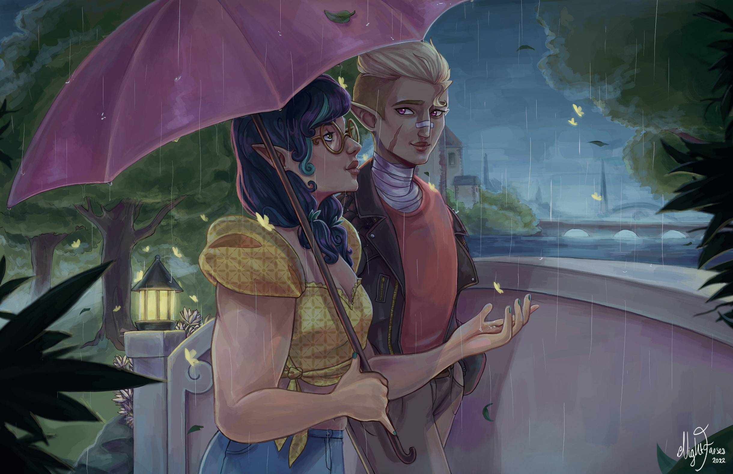 "Huntlow Rain Walk"
